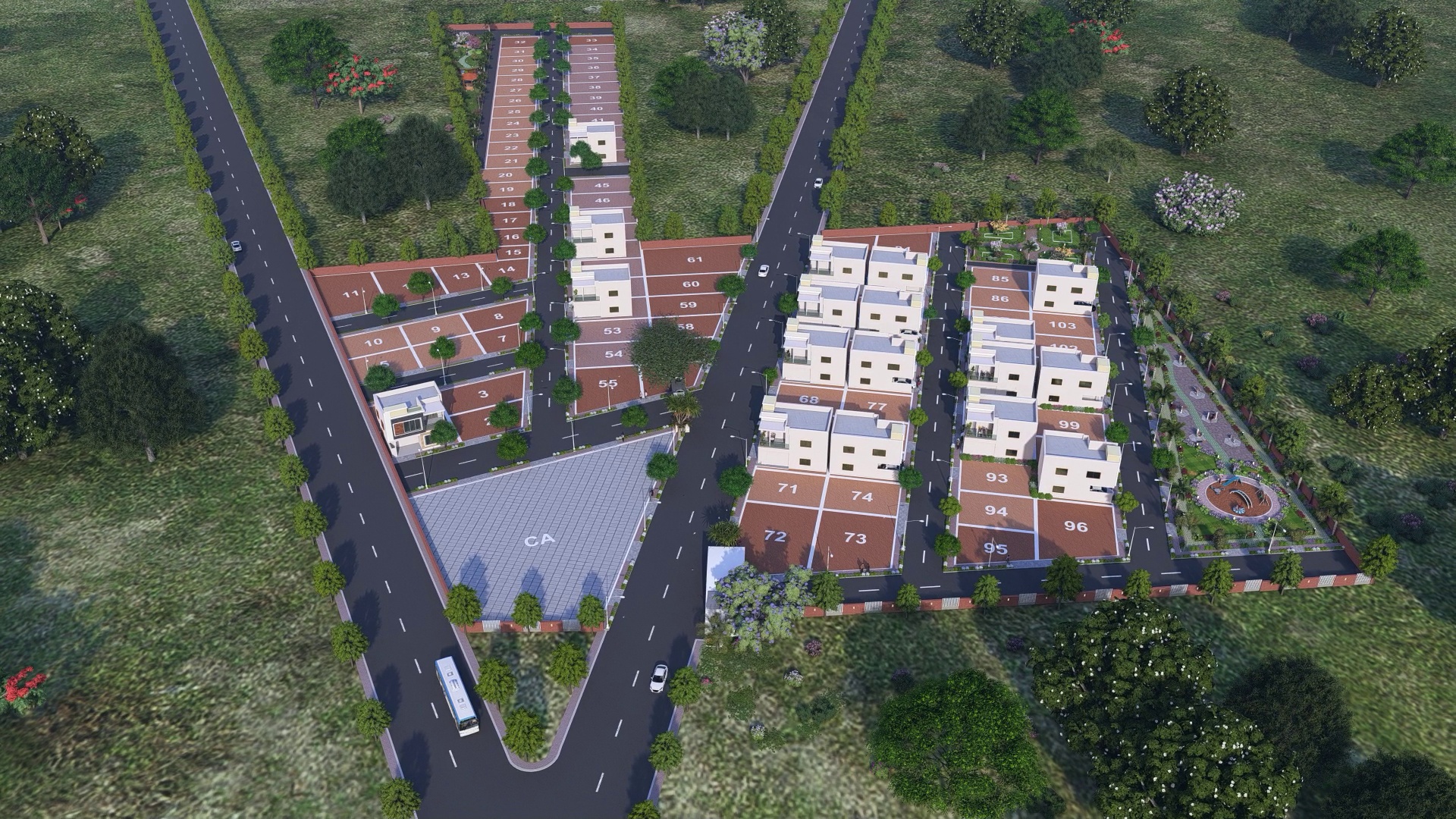 Raksha Homes Master View