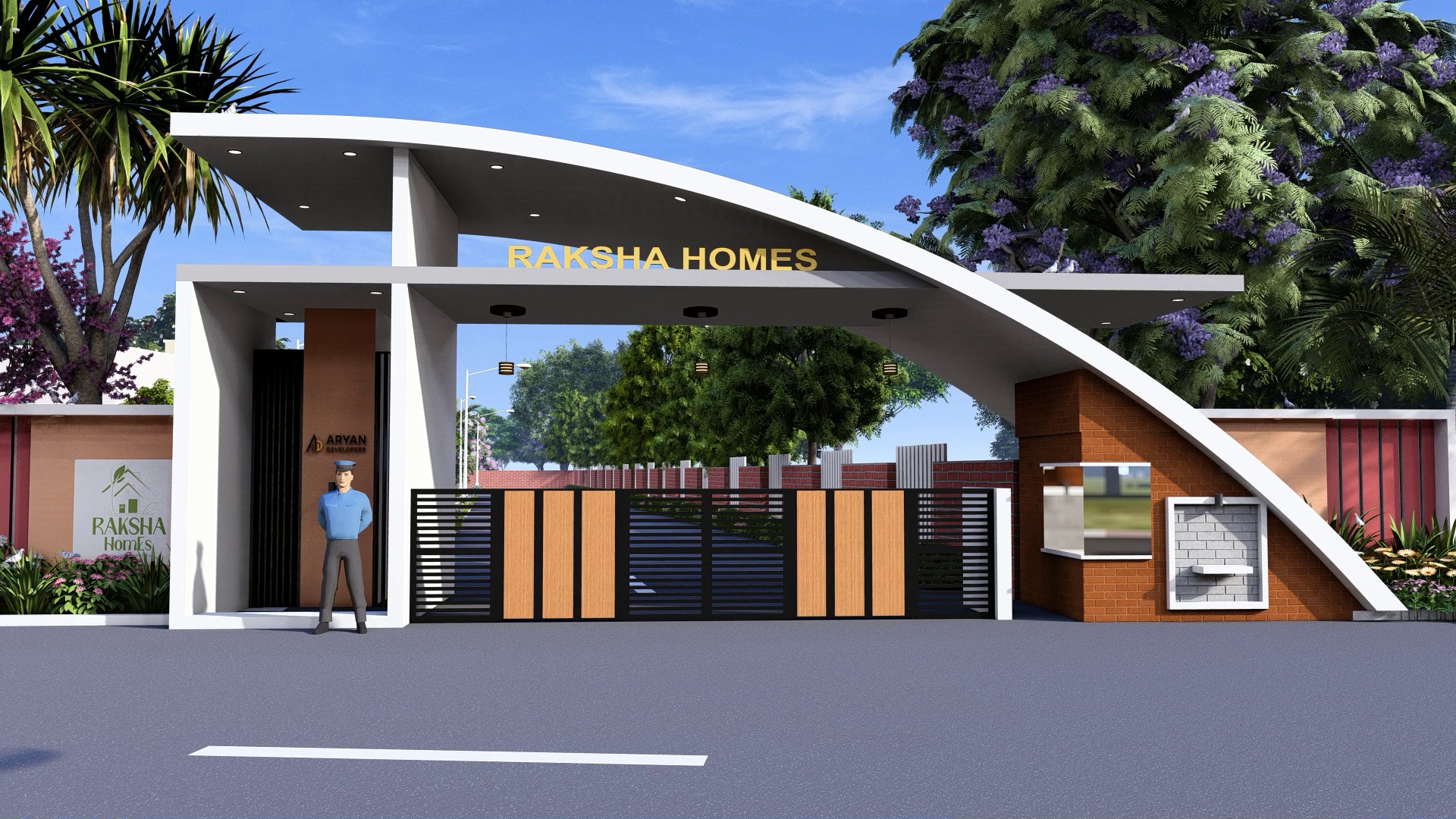 Raksha Homes Entrance