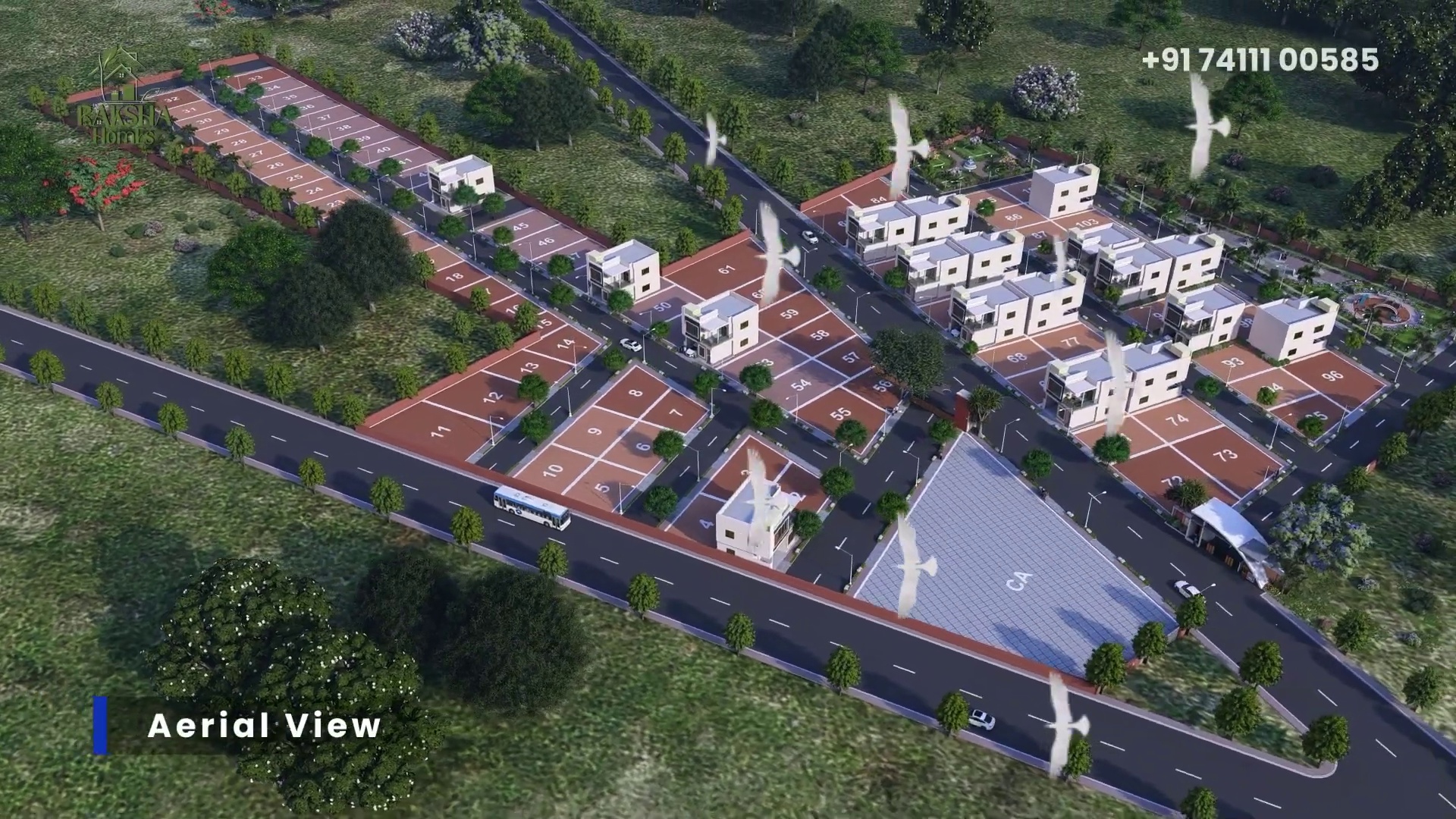 Raksha Homes Master Plan