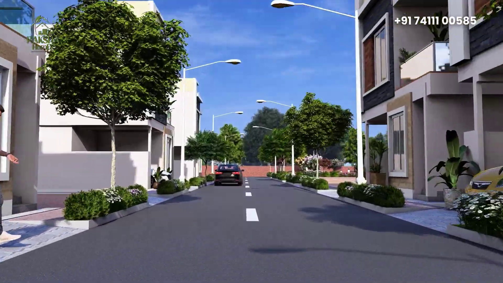 Raksha Homes Roads and Utilities